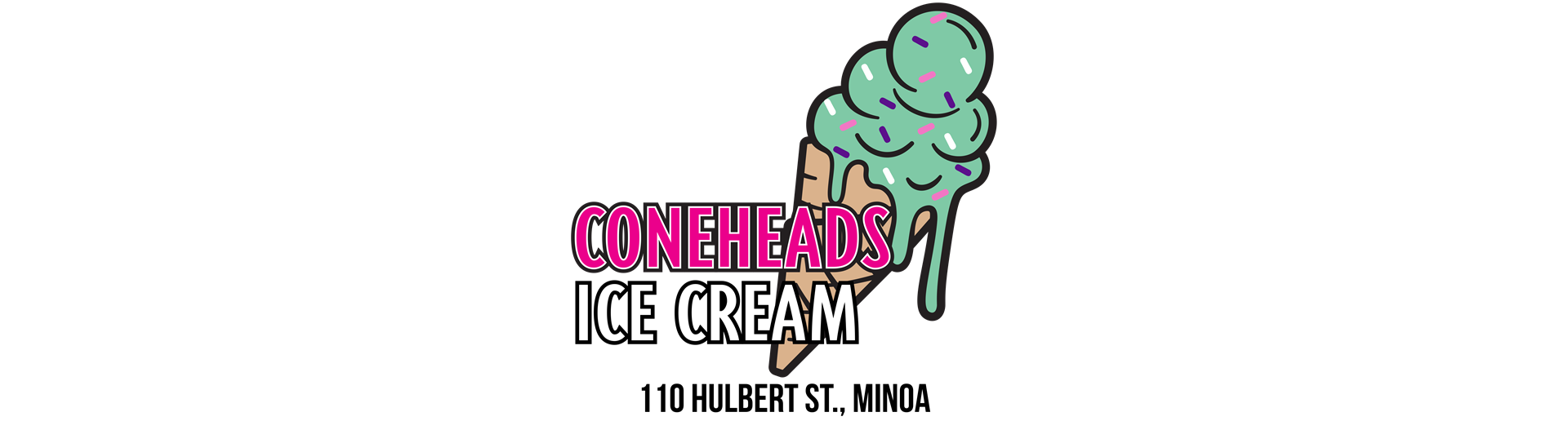 CONEHEADS ICE CREAM NOW OPEN